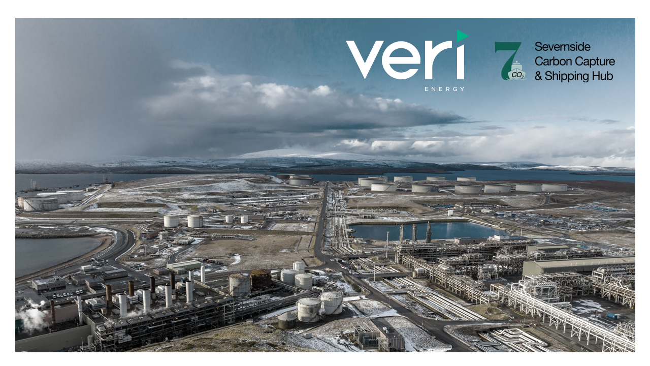 Veri Energy Signs MoU with Severnside Carbon Capture Hub